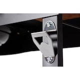 thumbnail of Tarrington House Holzkohlegrill Calgary, Grillfläche Ø 54 cm, Seiten- und Untenablage, fahrbar, Stahl/Eukalyptusholz, schwarz