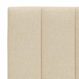 thumbnail of vidaXL Kopfteil-Kissen "Hanko" Creme 80 cm Stoff