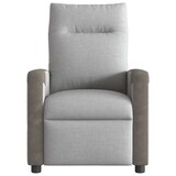 thumbnail of vidaXL Massagesessel Elektrisch Wolkengrau Stoff