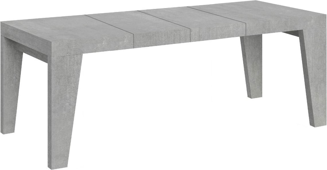 Ausziehbarer Tisch 200/460x90 cm Naxy Premium Beton
