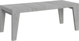 thumbnail of Ausziehbarer Tisch 200/460x90 cm Naxy Premium Beton