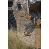 thumbnail of Strandkorb - bene living - Königssee Dreisitzer Teak Bullauge - PE shell - Modell 522 - inkl. Liftersystem