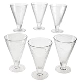 thumbnail of 6er Set COPA HELADO Eisbecher 340ml auf Fuß Glas - 31705 / 78249
