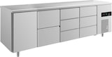 thumbnail of Gastro Kühltisch 1 Tür 8 Schubladen Umluftkühlung 2330x700x850mm -2/+8°C  632l