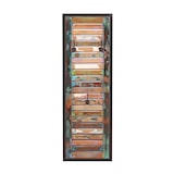 thumbnail of SIT Möbel Dielen-Set 4-tlg.,1 Schuhschrank, 2 Garderobenpaneele, 1 Kleiderschrank,Altholz bunt,Metall schwarz,B 90 x T 45 x H 180cm,18001-12