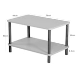 thumbnail of Helloshop26 - Mesa lateral retangular 43 x 70 x 44 cm branca 03_0008489