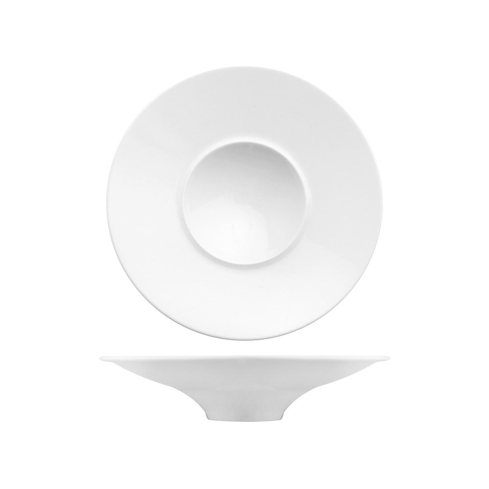 Florence Pastabowl Gourmet Ø Cm 22 Interno Ø Cm 9,8 Lioness Porcellana Bianca Confezione Da 6
