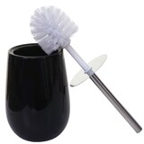 thumbnail of 5-teiliges Badset HWC-C72, WC-Garnitur Badezimmerset Badaccessoires, Keramik ~ schwarz