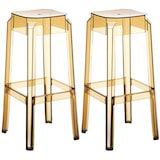 thumbnail of Lot de 2 tabourets de bar Fox Ambre