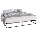 thumbnail of Metalen bed Scala zwart/200x180x25 cm