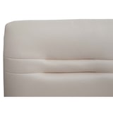 thumbnail of Sitzbank | HxBxT 90x160x58cm | Sitzhöhe 49cm | Rückenlehne Stoff/Textil Edelstahl gebürstet | Creme-Beige 160cm | Esszimmerbank Bank Polsterbank