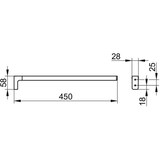 thumbnail of KE Handtuchhalter MOLL 1tlg Ausl 450mm v