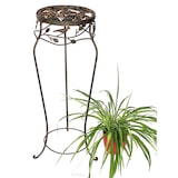 thumbnail of Blumenhocker Metall Schwarz Rund 78 cm Blumenständer 18215 Blumensäule Antik Pflanzenständer Pflanzenhocker Vintage