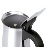 thumbnail of Cafeteira italiana em aço inoxidável JATA CAX110 Cafeteira de 10 chávenas. Adequada para todos os fogões, incluindo os de indução. Pega sólida