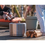 thumbnail of Cheminée à pellets RedFire Volcano Extra Large – acier inoxydable 304 – Ø49,5 cm – hauteur 36 cm – inox