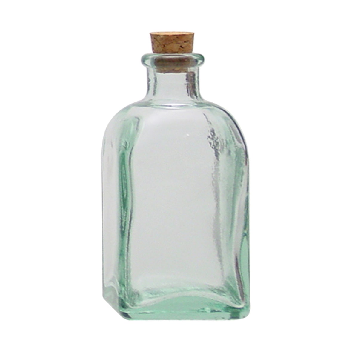 pack de 6 bocaux carrés 0,5 l. verre rustique