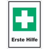 thumbnail of Erste Hilfe Aufkleber A9 (37x52mm)