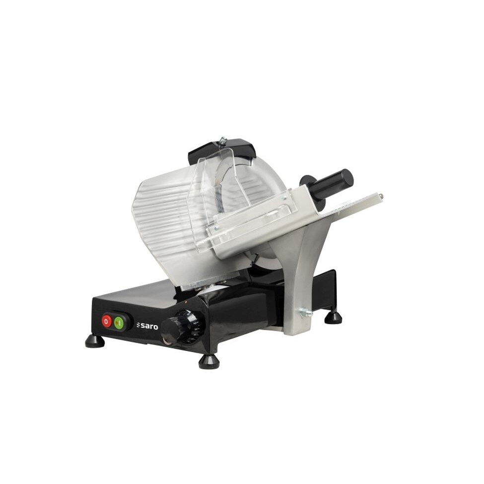 Saro Aufschnittmaschine F195 Schwarz