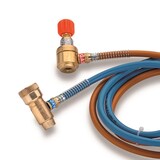 thumbnail of Cannello bi-gas KEMPER M10 per ossigeno e gas propano butano, tubi da 1,5 m