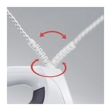 thumbnail of SEVERIN - Plancha a vapor y seco BA 3210 Blanco / Morado 2500 W