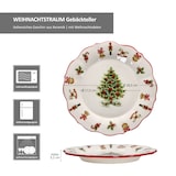 thumbnail of 4er Set Maestro Natale Weihnachten Gebäckteller Ø28,5cm aus Keramik - 965/29