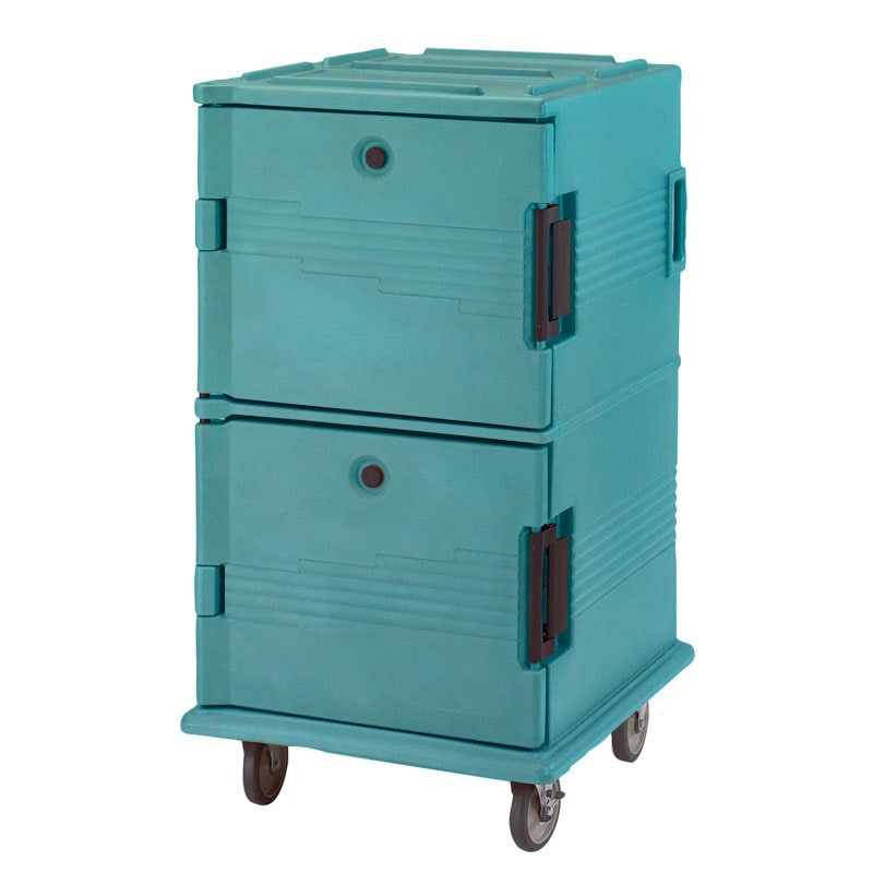 Cambro ULTRA CAMCARTS® Thermobehälter, Isolierbehäler für 16x GN1/1-100mm Schalen, schieferblau, 1 Stück im Karton - UPC1600401