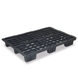 thumbnail of 5x Leichtpalette im Euromaß, schwarz, 1200x800x140 mm, Deckfläche durchbrochen