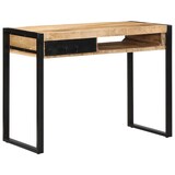 thumbnail of vidaXL Schreibtisch 100x50x75 cm Raues Massivholz Mango