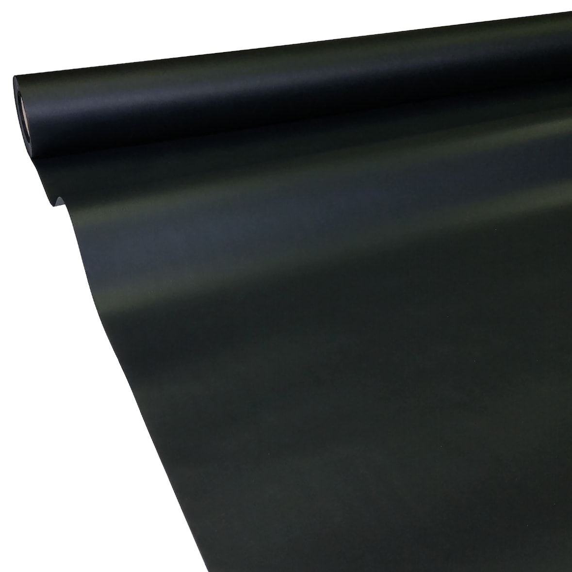 JUNOPAX Papiertischdecke schwarz 50m x 1,00m, nass- und wischfest