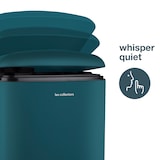 thumbnail of Les Collectors N°716 Pattumiera a pedale,acciaio inox, Capacità 30 L, Cestino interno estraibile, Chiusura silenziosa, Blu petroleo