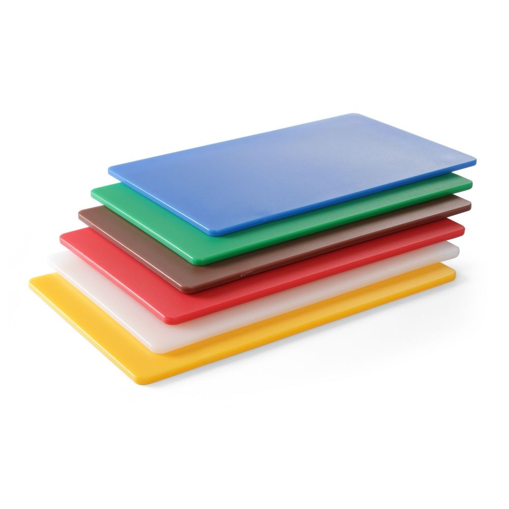 HENDI Snijplanken HACCP GN 1/1 - set van 6 kleuren, 6 st., 530x325mm