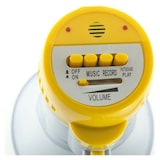 thumbnail of Megáfono 20W 25X15CM altavoz profesional portátil con ajuste de volumen sirena grabadora y mango plegable