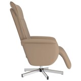 thumbnail of vidaXL Relaxsessel mit Fußteil Cappuccino-Braun Kunstleder
