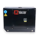 thumbnail of Generatore di corrente gruppo elettrogeno a motore diesel 12,5 KW accensione elettrica con ruote e serbatoio 50 litri
