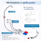 thumbnail of Set Instalación Grifo Pedal 5 Piezas