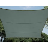 thumbnail of Sonnensegel, wasserabweisend, 4 x 3 m, 160 g/m², Polyester, Rechteck, Grüngrau