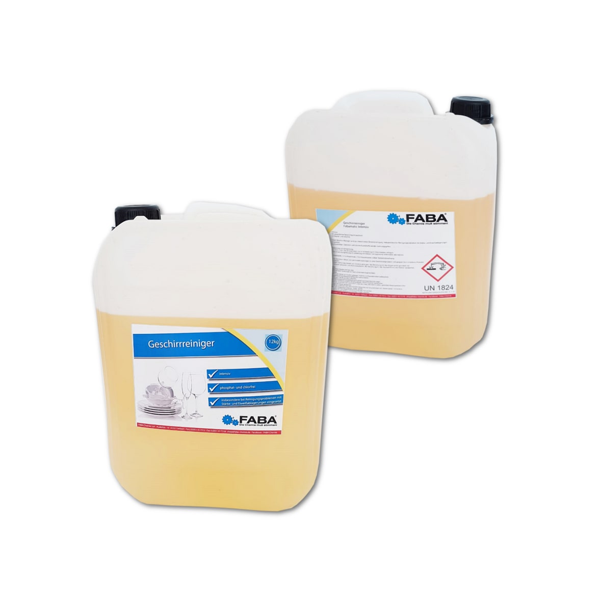 Spülmaschinenreiniger 12 kg für Gastro Spülmaschinen inkl. Auslaufhilfe