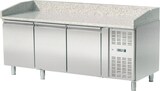 thumbnail of Gastro Pizzakühltisch Saladette Kühltisch Edelstahl 2025x800x860mm 580 Liter