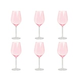 thumbnail of Excelsa set de 6 copas Color Wine vidrio 50 cl rosa
