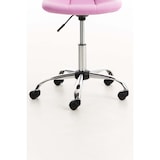 thumbnail of Chaise de bureau Emil similicuir Rose