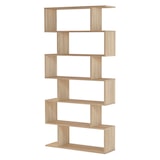 thumbnail of Estantería Librería Bolonia Color Roble 12 Huecos, para Salón o Despacho, 80 x 25 x 192 cm