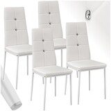thumbnail of tectake Sillas de comedor Julien - Juego de 4 blanco