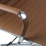 thumbnail of Silla de Escritorio con Ruedas Elegance 116x89x60cm Marrón O91