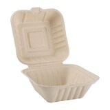 thumbnail of Fiesta Compostable - Hamburgerboxen aus kompostierbarer Bagasse, 15,2 cm (500 Stück)