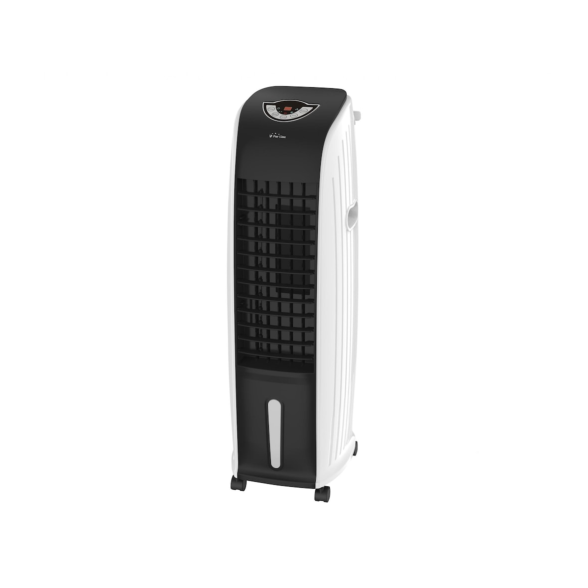 PURLINE Climatizador evaporativo, ventilador, humidificador, purificador de aire de 70W con mando a distancia para superficies de 18m2 RAFY 97
