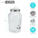 thumbnail of WellHome - 5500ml drankdispenserbeker met metalen deksel
