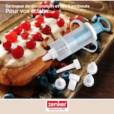 thumbnail of Seringue de pâtisserie et 6 embouts Zenker Sweet Sensation