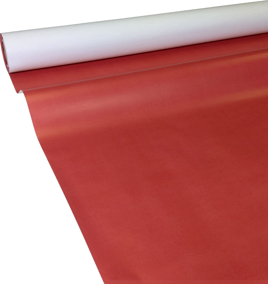 JUNOPAX Papiertischdecke rot 50m x 0,75m, nass- und wischfest