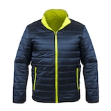 thumbnail of Warnschutzjacke Winter hohe Sichtbarkeit Größe S Reversibel Gelb/Schwarz 2in1Reflexstreifen Dual VITO