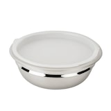 thumbnail of Ecovitam - Bol pâtissier à fond plat en inox 18/10 avec couvercle - Diamètre 20cm